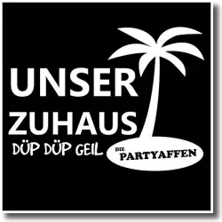 Cover: Die Partyaffen - Unser Zuhaus (Dp Dp Geil)