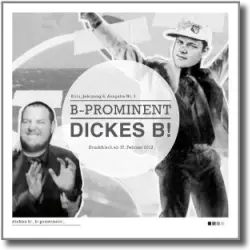 Cover: Dickes B! - B-Prominent