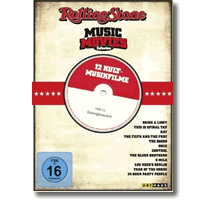 Cover: Rolling Stone Music Movies Collection - 12 Musikfilme auf DVD <!-- Once , The Filth & The Fury, Shine a Light, Year of the Horse, 24 Hour Party People, This Is Spinal Tap, The Doors , Lou Reed's Berlin, Control, Blues Brothers, 8 Mile, Ray    -->