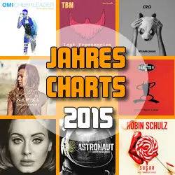 Jahrescharts 2015 German top 100 single charts 2015. jahrescharts 2015