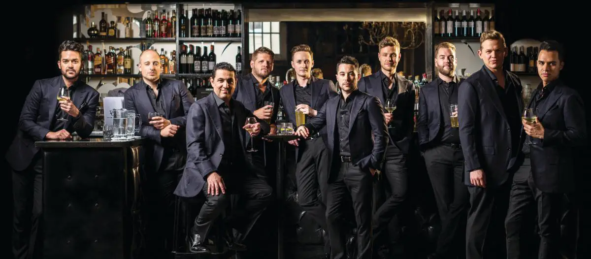 The Ten Tenors im April 2018 auf 'Wish You Were Here' Tour